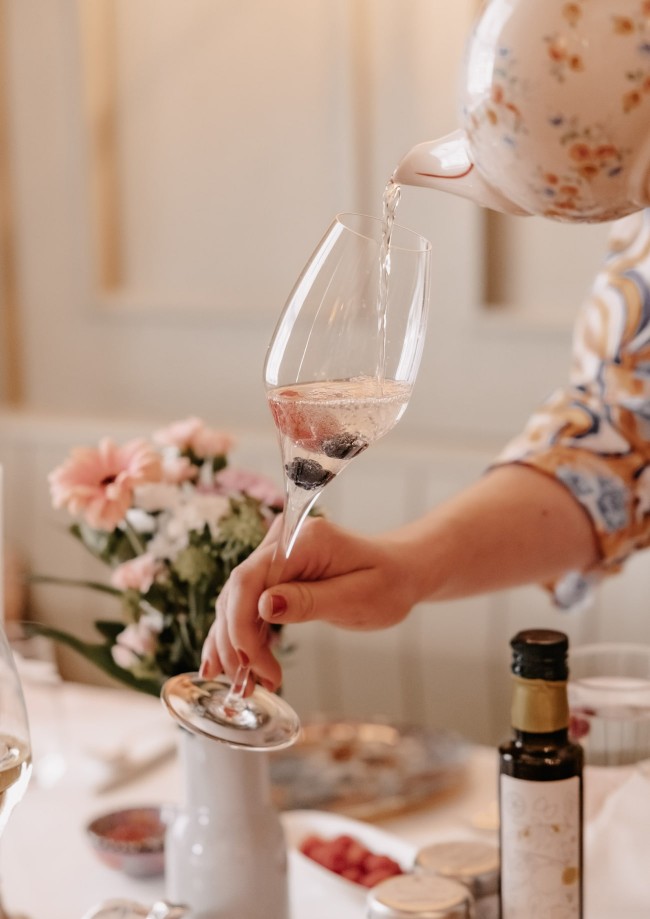 Sekt trinken