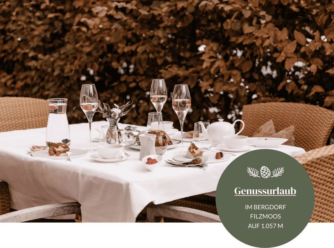 Fein gedeckter Tisch